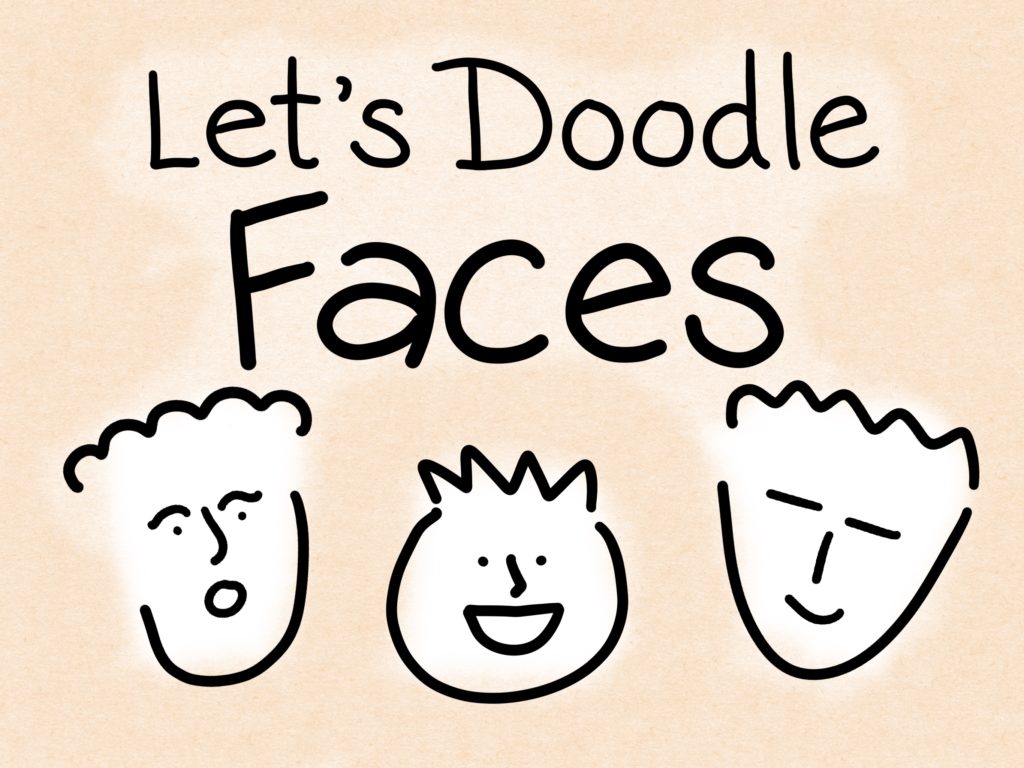 My first Skillshare class, Let's Doodle Faces