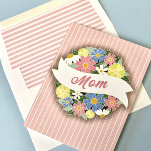 Happy Mother's Day card with flowers by Stacy Creates Stuff