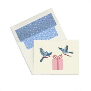 Birthday Birds Gift greeting card by Stacy Kenny Mitchell
