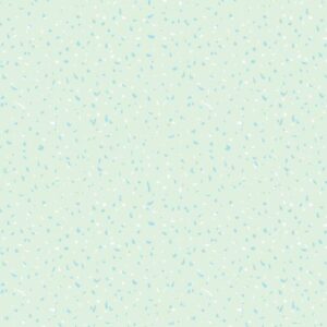 Speckles pattern in seafoam by Stacy Kenny Mitchell