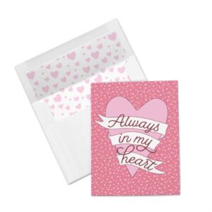Always in my heart greeting card by Stacy Kenny Mitchell