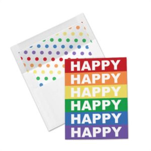 Happy Rainbow card by Stacy Kenny Mitchell