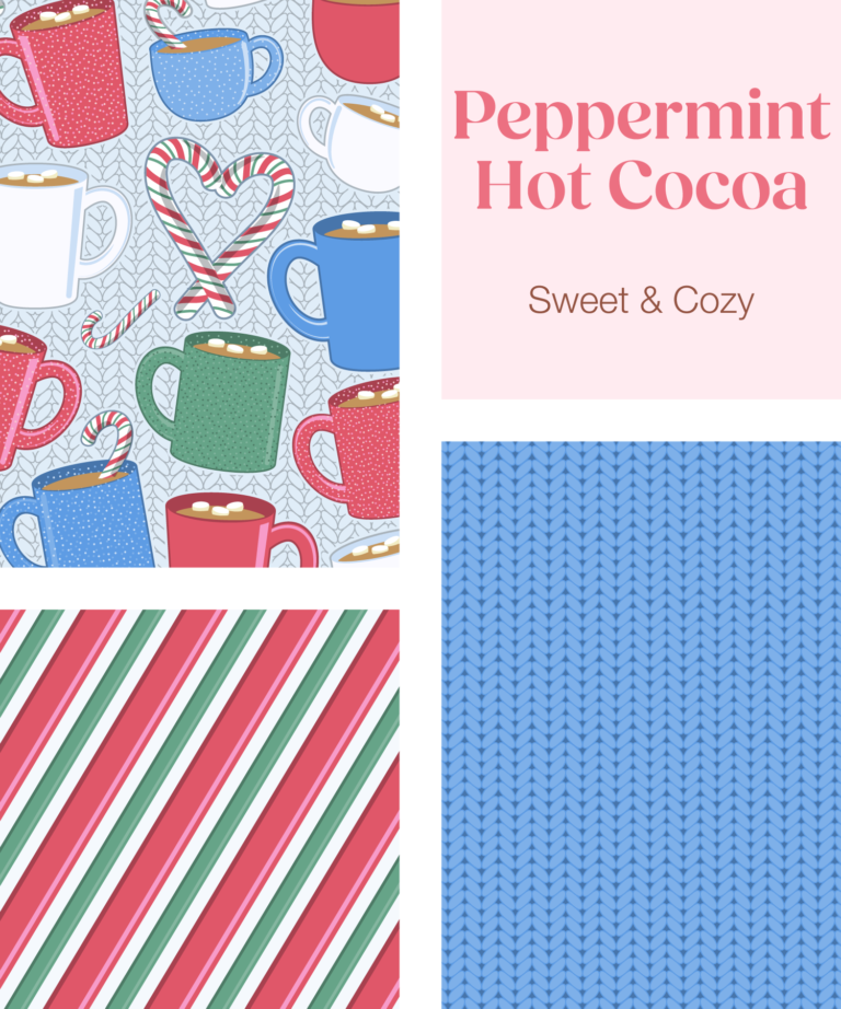 Peppermint Hot Cocoa Collection by Stacy Kenny Mitchell