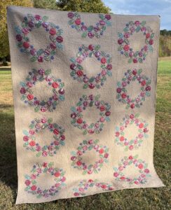 Berry Wreath quilt