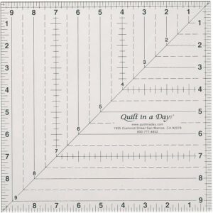 photo of bias square ruler