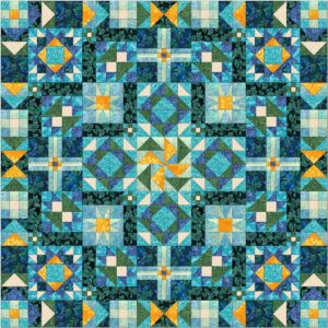 graphic of Haven quilt top